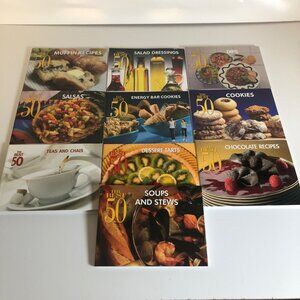 The Best 50 Recipe Books For Cooking Enthusiasts Set Of 10